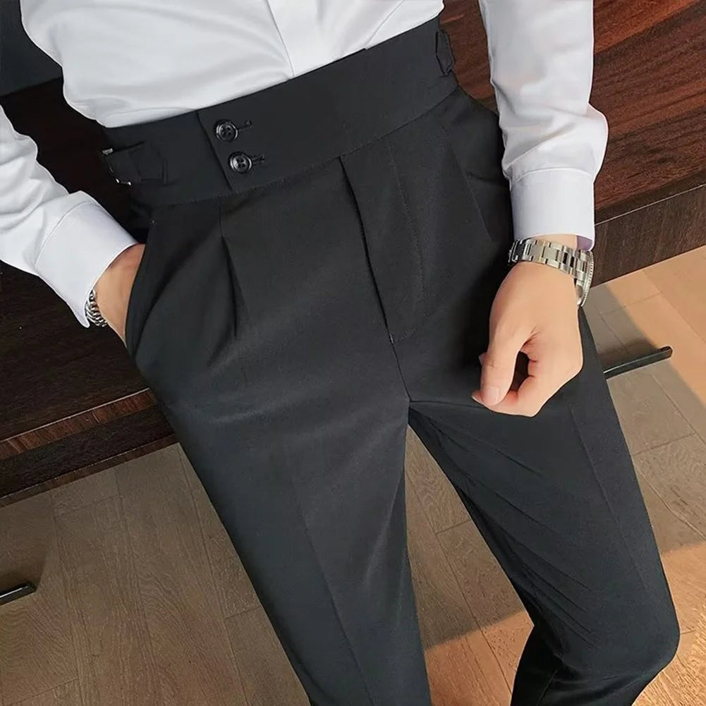Black Formal Gurkha Pant