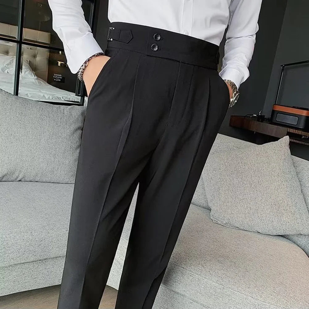 Black Formal Gurkha Pant