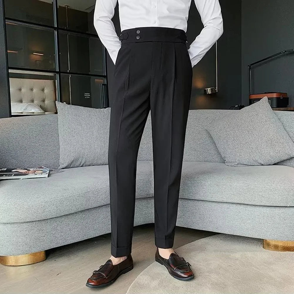 Black Formal Gurkha Pant