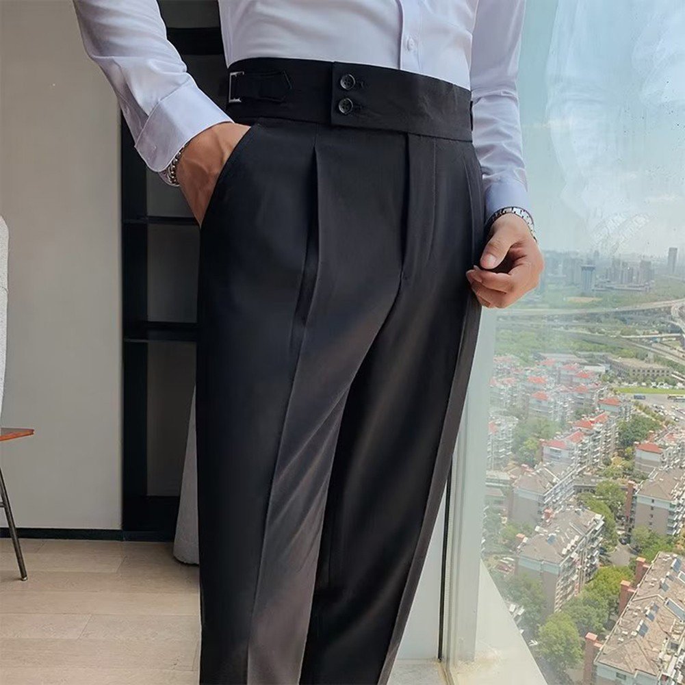 Black Formal Gurkha Pant