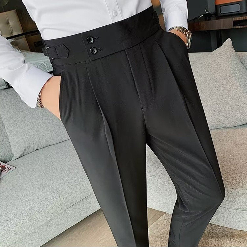 Black Formal Gurkha Pant