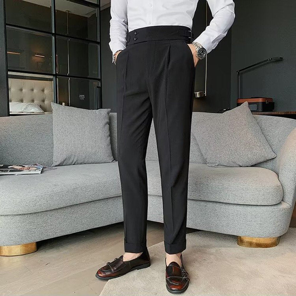 Black Formal Gurkha Pant