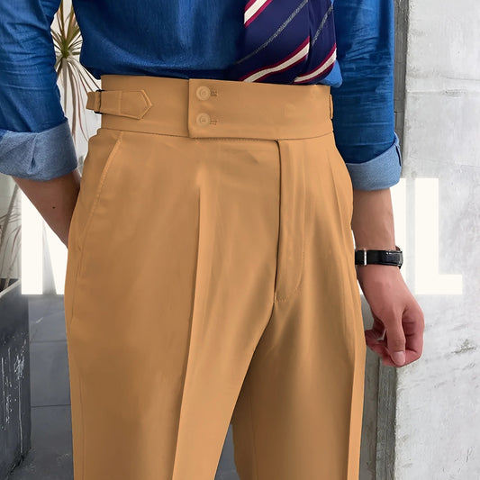 Deep-biscuit Formal Gurkha Pant