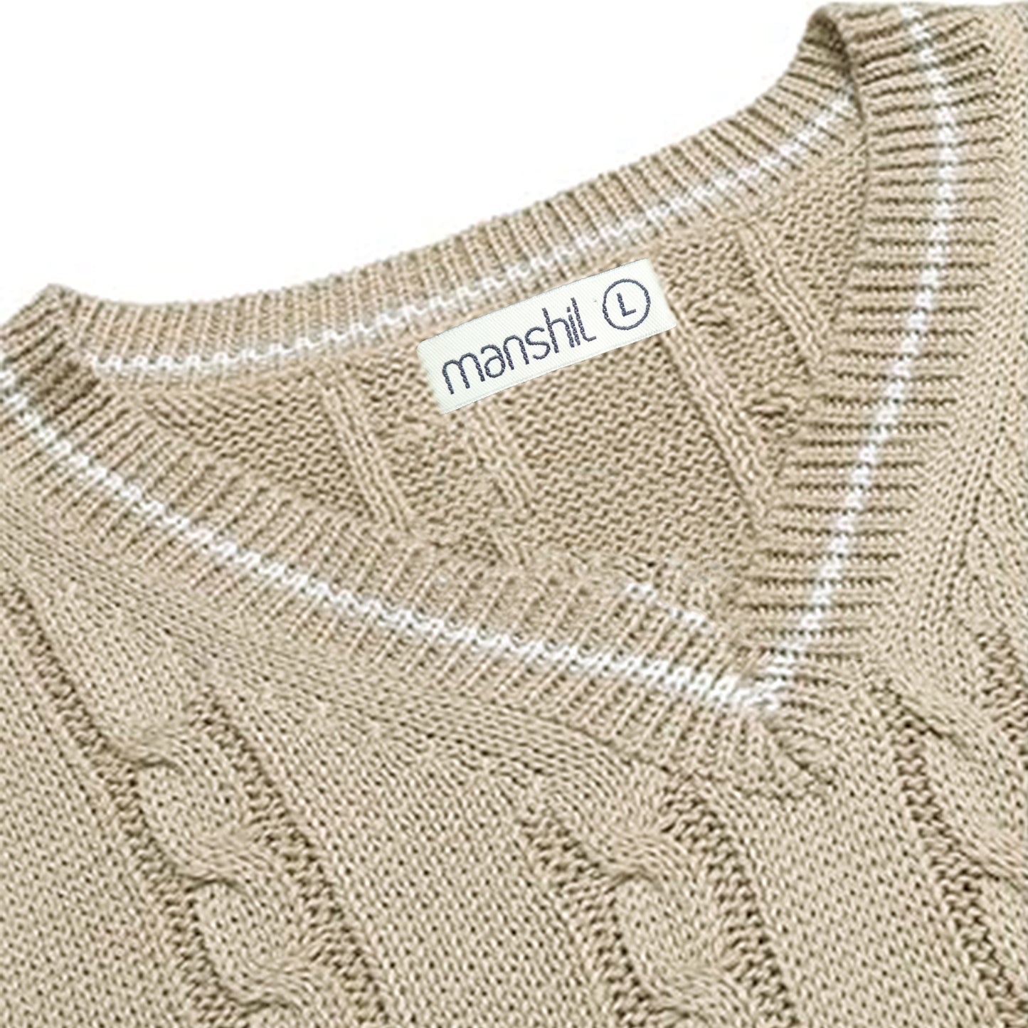 Khaki Sweater Vest