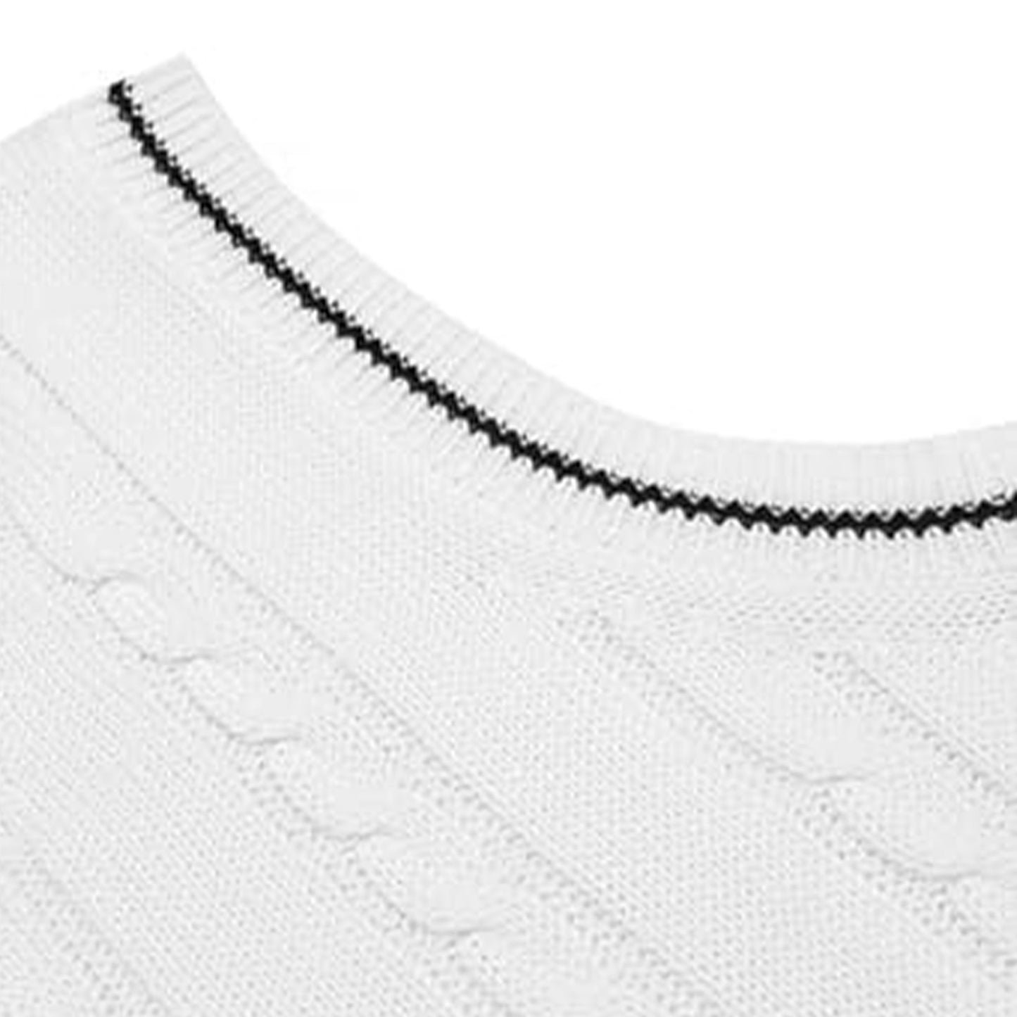 White Sweater Vest