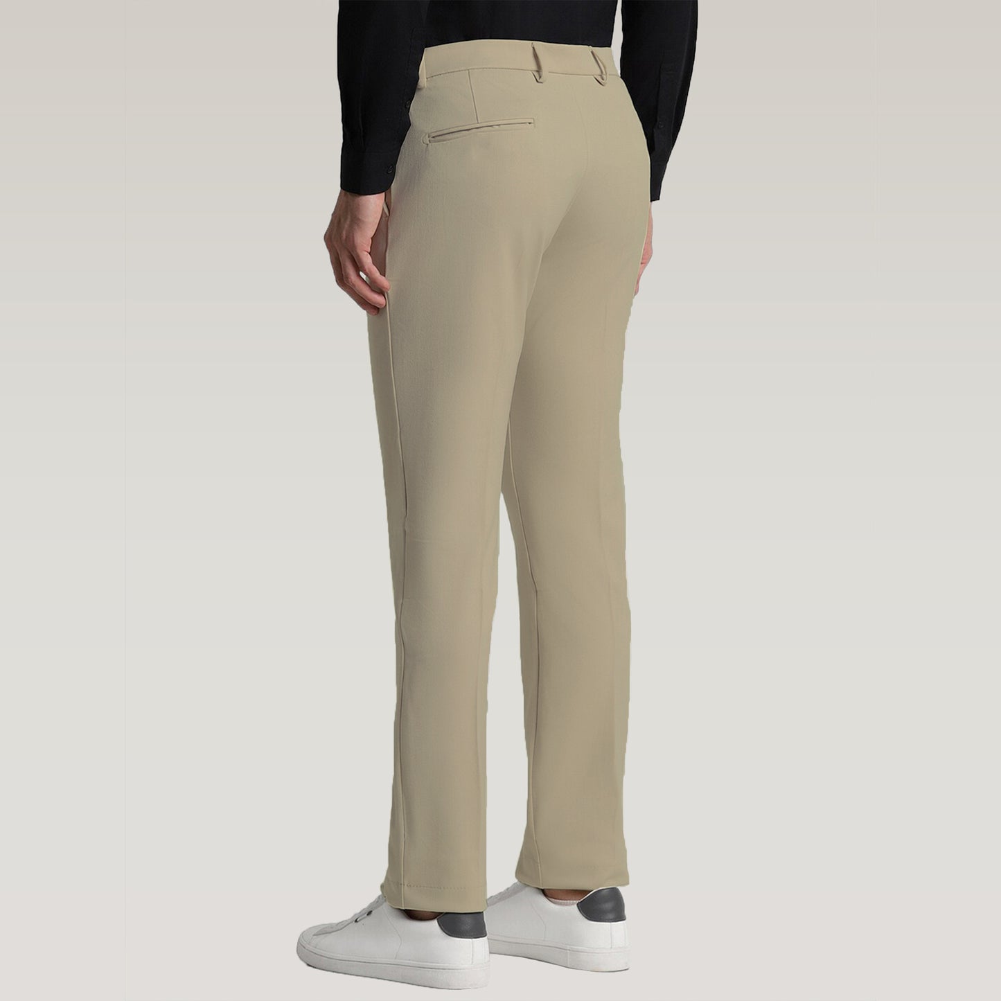 Beige Formal Chino Pant