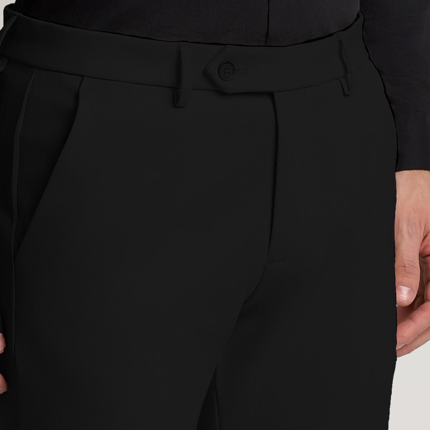 Black Formal Chino Pant
