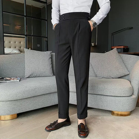 Black Formal Gurkha Pant