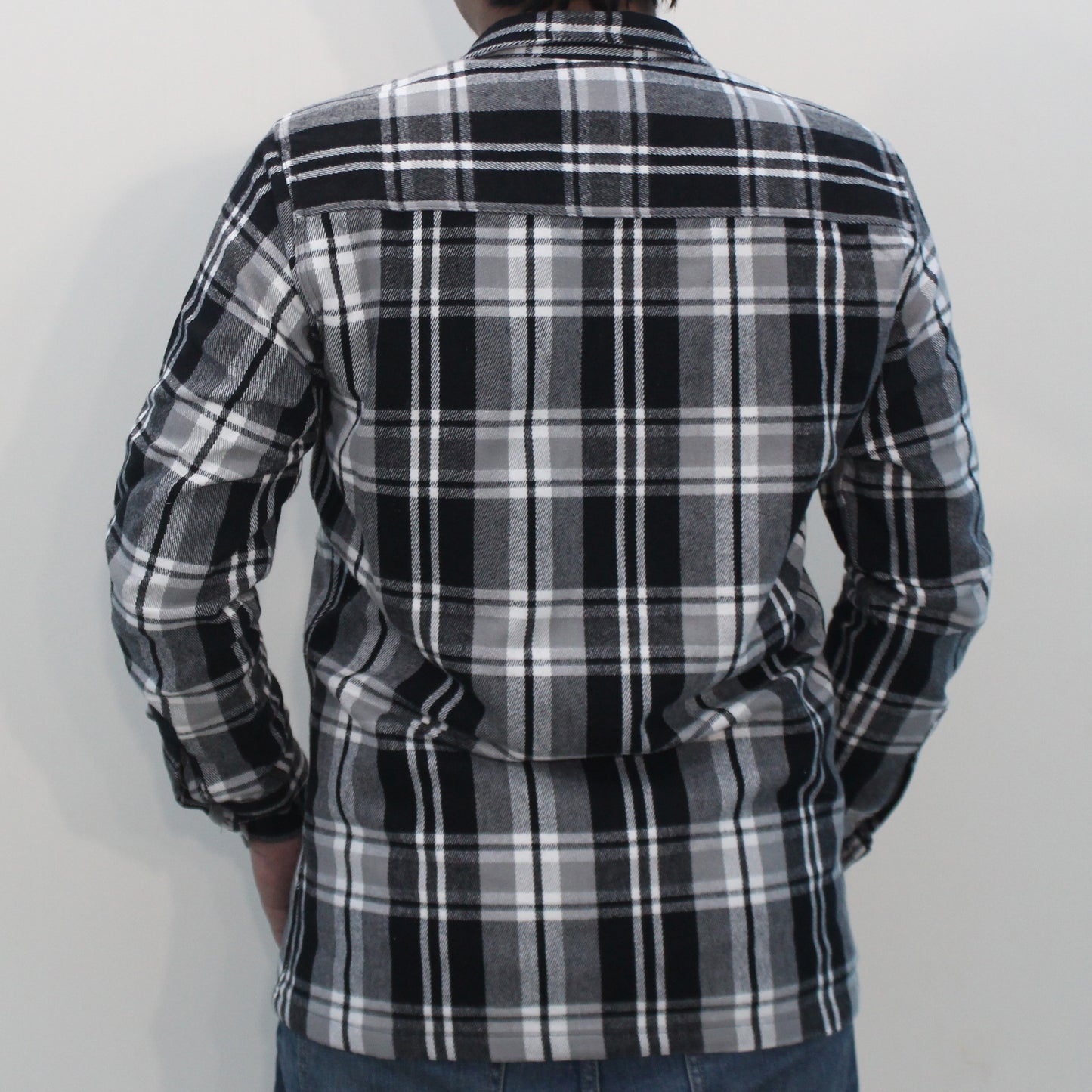 Winter Black Plaid Shirt