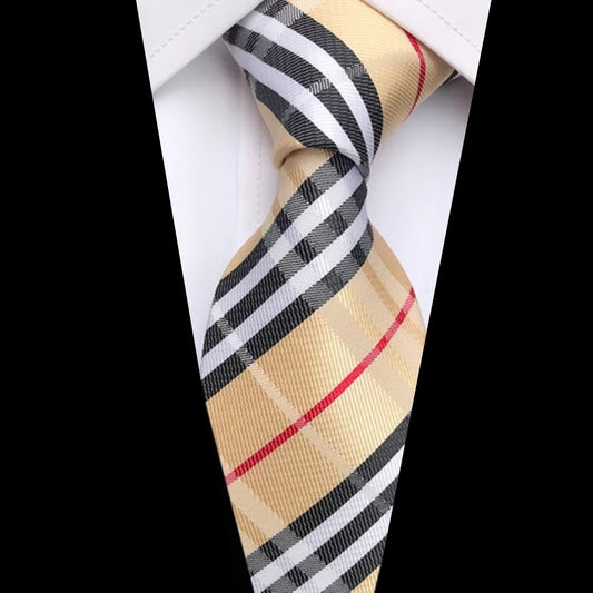 Copper & Black British Tie (A19)