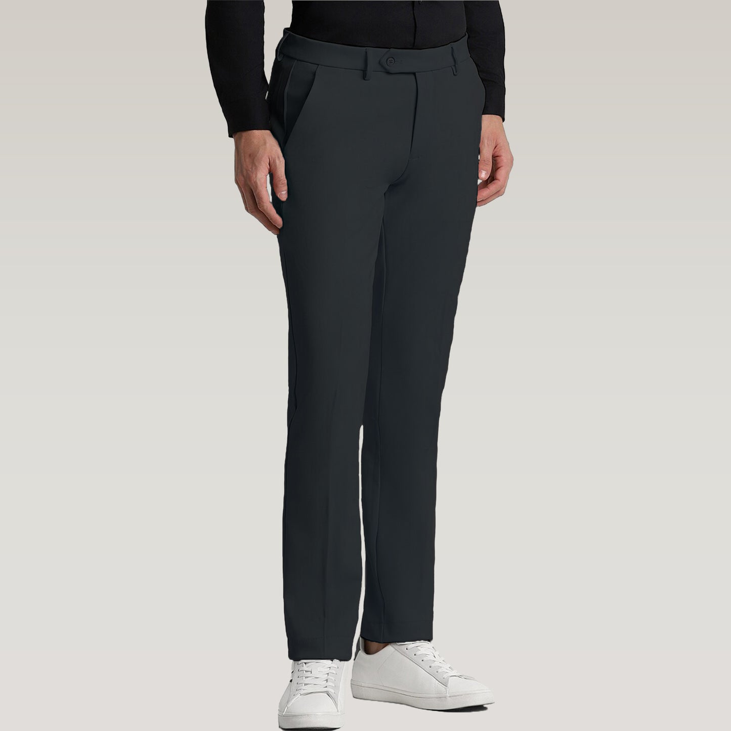 Dark Grey Formal Chino Pant