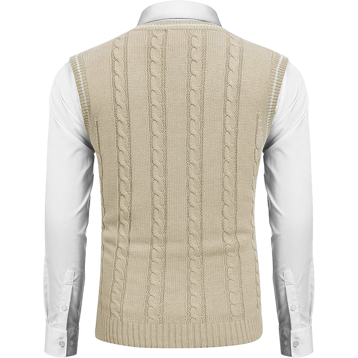 Khaki Sweater Vest