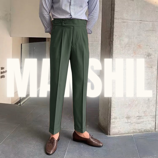 Light-olive Formal Gurkha Pant