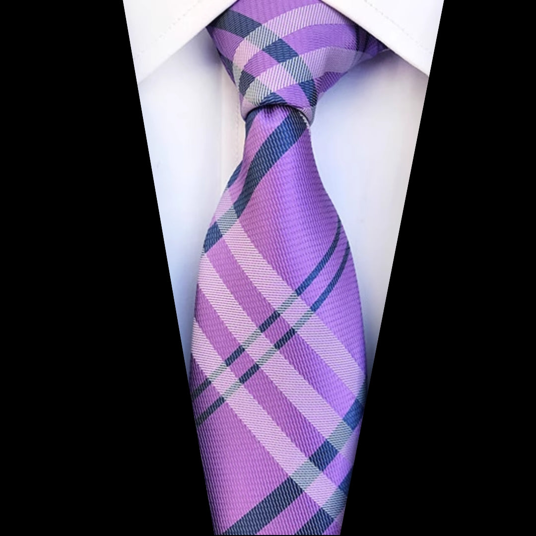 Light Purple British Tie (A-05)