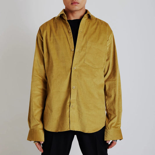 Mustard Corduroy Shirt