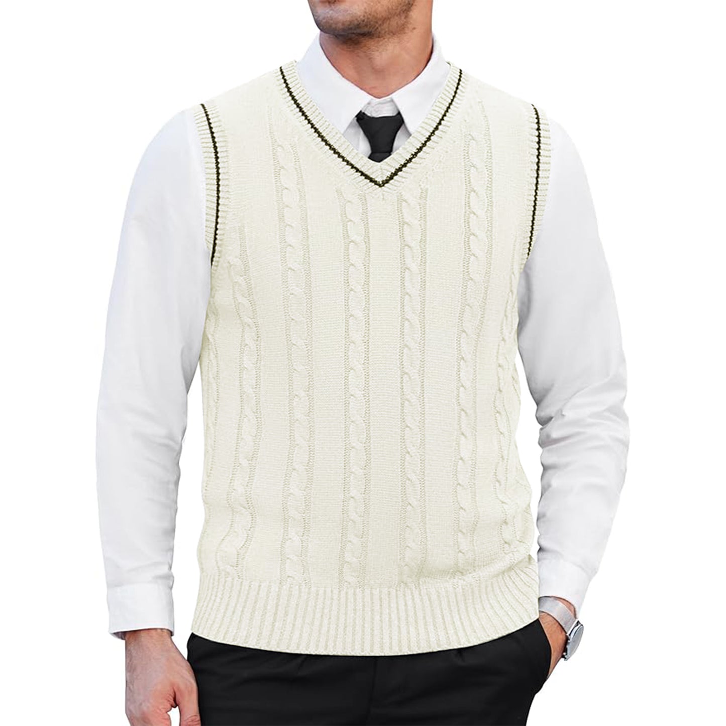 Off-white Sweater Vest