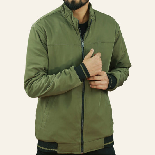 Olive Saskin Jacket