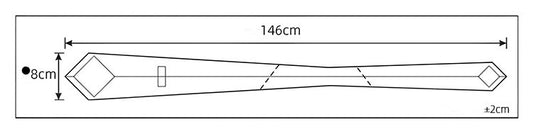 Navy & Red British Tie (A04)