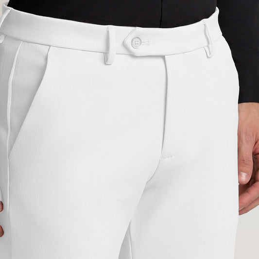 White Formal Chino Pant