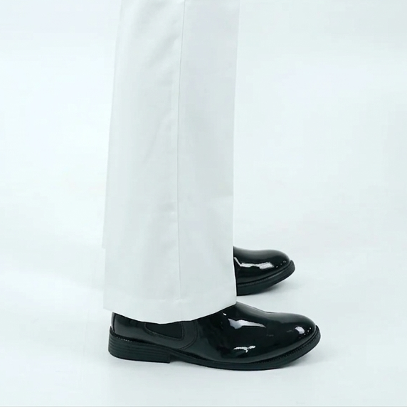 White Formal Gurkha Pant