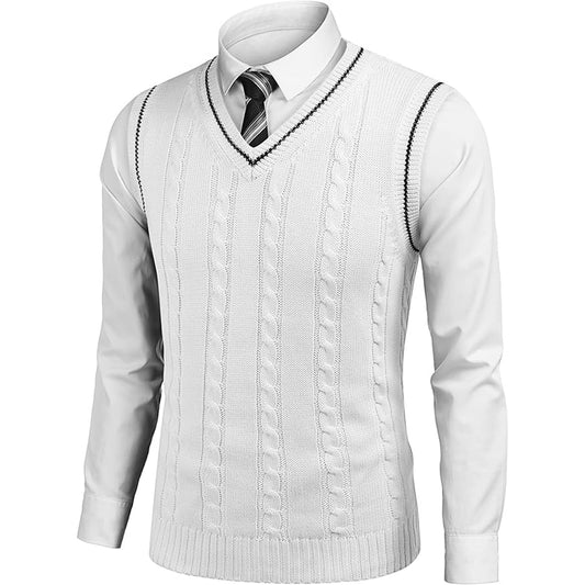 White Sweater Vest