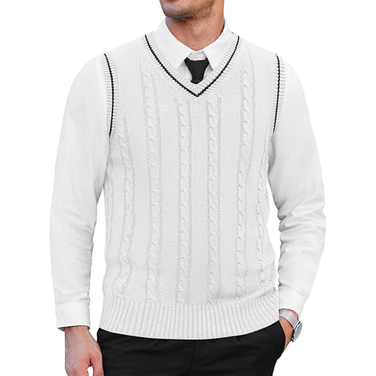 White Sweater Vest