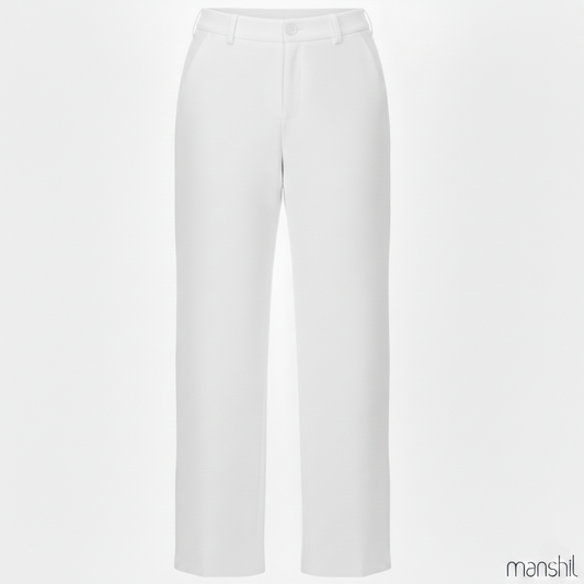 White Women's Formal Pant (WFP-6)