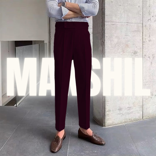 Wine Formal Gurkha Pant
