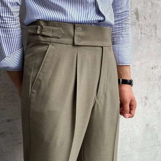 Khaki Formal Gurkha Pant